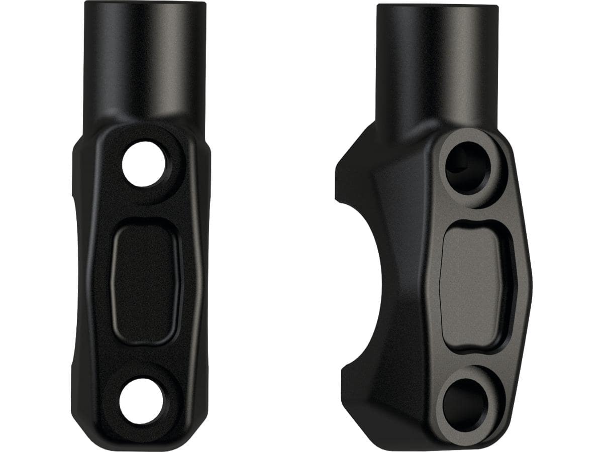 Mirror bracket set for sportster rh models black 1 Thunderbike