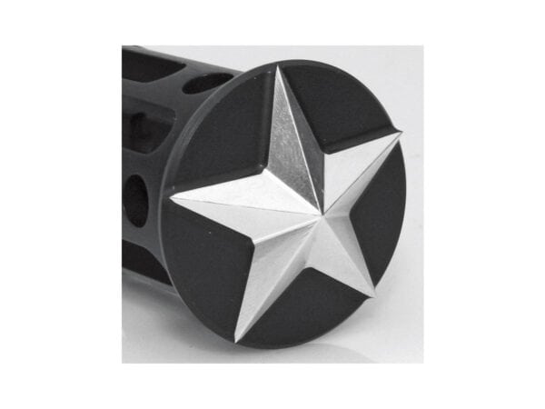 Open Mind Base Grip and Footpeg Toppers Bi-Color Anodized