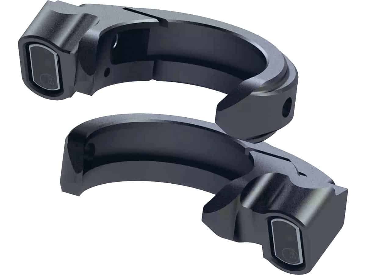 Quick-stripe turn signal set 54mm black powder coated tinted led, 21-25 sportster s rh1250s 1 Thunderbike