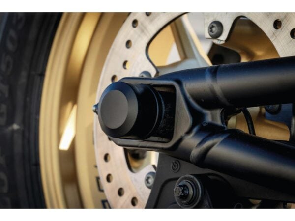 Rear Axle Cover Set Black Powder Coated