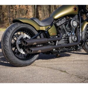 Rear Steel Fender for Milwaukee Eight Softail (Narrow Frame) 200/18" Tire