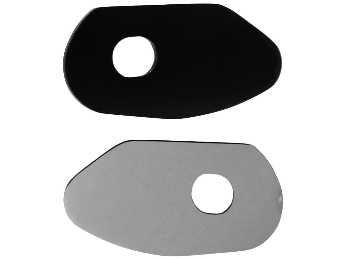 Rear turn signal adapter for breakout for m8 thread turn signals black powder coated 1 Thunderbike