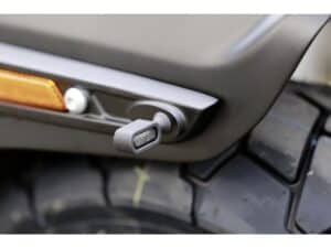 Rear Turn Signal Adapter for Fat Bob For M5 Thread Turn Signals Matte Black Powder Coated