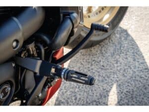 SP-S Rider Foot Pegs Black Cut Black Satin Black Cut Satin - Image 3