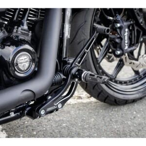 SP-S Short Shift- and Brake Peg Thunderbike Forward Control Systems Bi-Color Satin Pair