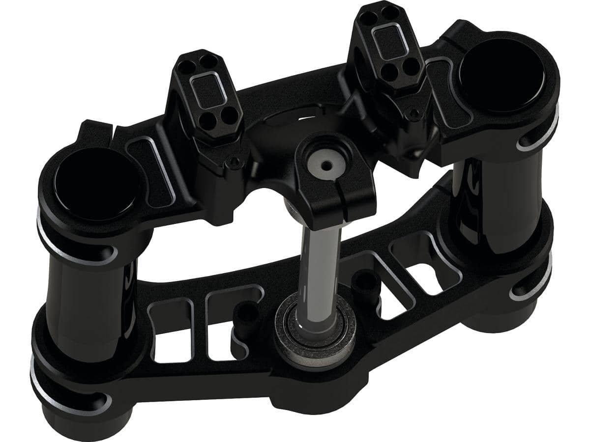 Sp-s triple tree kit for 1 1/8" handlebars black cut anodized Sp-s triple tree kit for 1 1/8" handlebars black cut anodized
