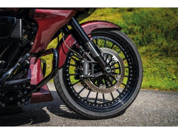 Shark 4° Triple Tree for Helix Touring Models For OE Inverted Fork Black Anodized