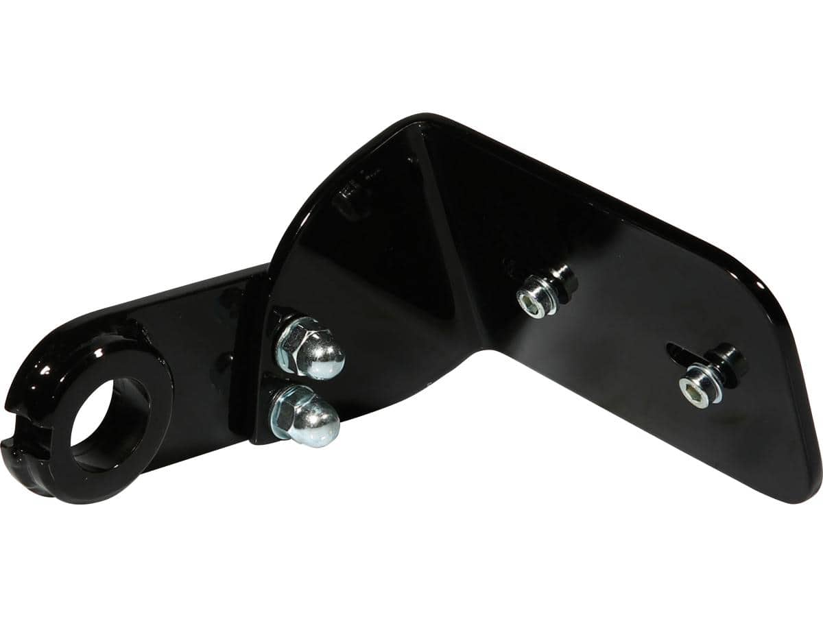 Short side mount license plate bracket black gloss, 18-24 softail, (except 18-20 fxfb, 18, 20 fxfbs 114, 19 fxfb 114, 19-20 fxdrs 114, 21-24 fxfbs) 1 Thunderbike