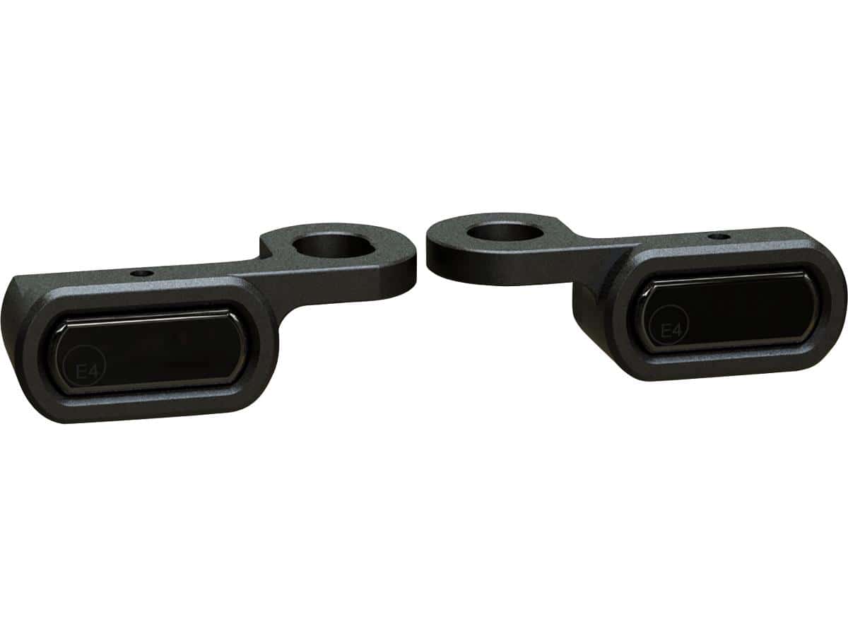 Stripe led turn signal black powder coated light smoke led, 09-20 touring, 02-17 v-rod, 16-17 flstfbs, 16-17 flss 1 Thunderbike