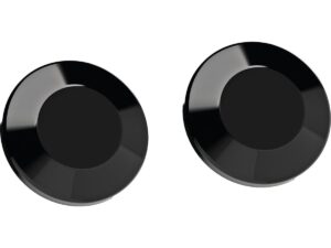 Upper Fork End Caps Flat Black, 84-17 Softail, (except 88-95, 97-03 FXSTS, 95-97 FXSTSB, 96 FLSTF, 97-03 FLSTS, 01-03 FLSTSI, 01-02, 04-06 FXSTSI, 05-06 FLSTSCI, 07 FLSTSC, 07 FXSTSSE, 08-11 FLSTSB, 08 FXCW, 08-11 FXCWC, 08 FXSTSSE2, 09 FXSTSSE3, 13-14 FXSBSE, 14-17 FXSB, 15 FLSTNSE, 16-17 FXSE), 93-03 FXDWG, 02 FXDWGSE3, 04-05 FXDWGI - Image 3