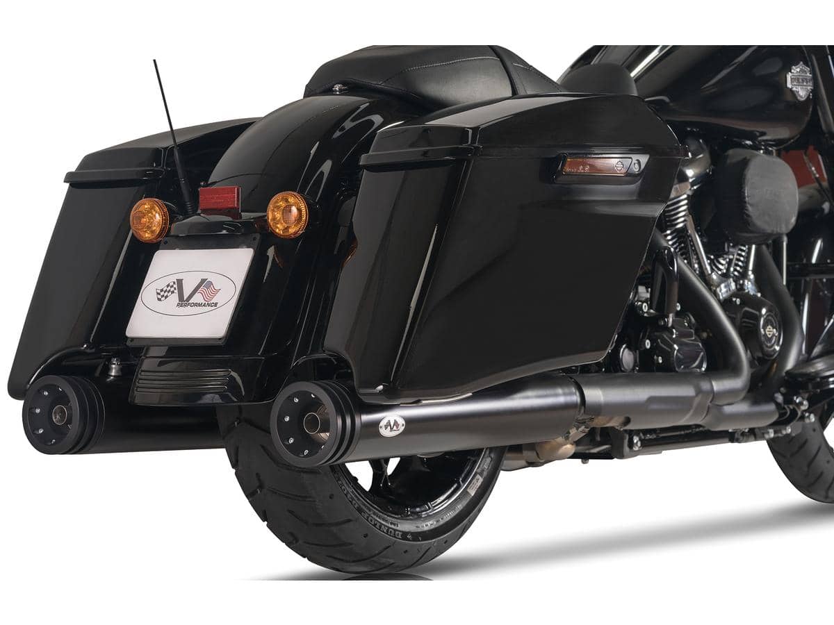 V-performance-double-slip-on-muffler-set-endcap-double-ring-black-ceramic-coated-2 V performance double slip on muffler set endcap double ring black ceramic coated 2