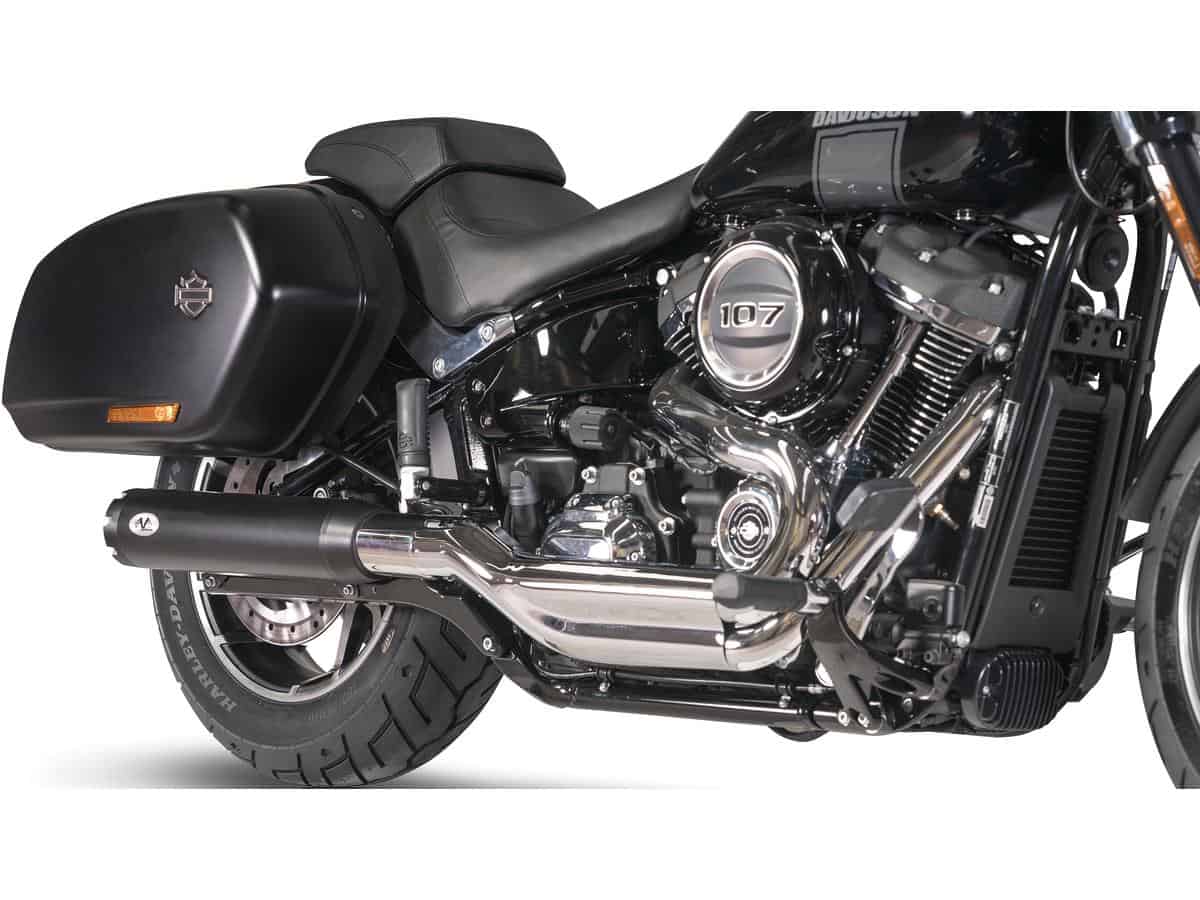 Single slip-on muffler set black cut revolver end cap black ceramic coated Single slip-on muffler set black cut revolver end cap black ceramic coated