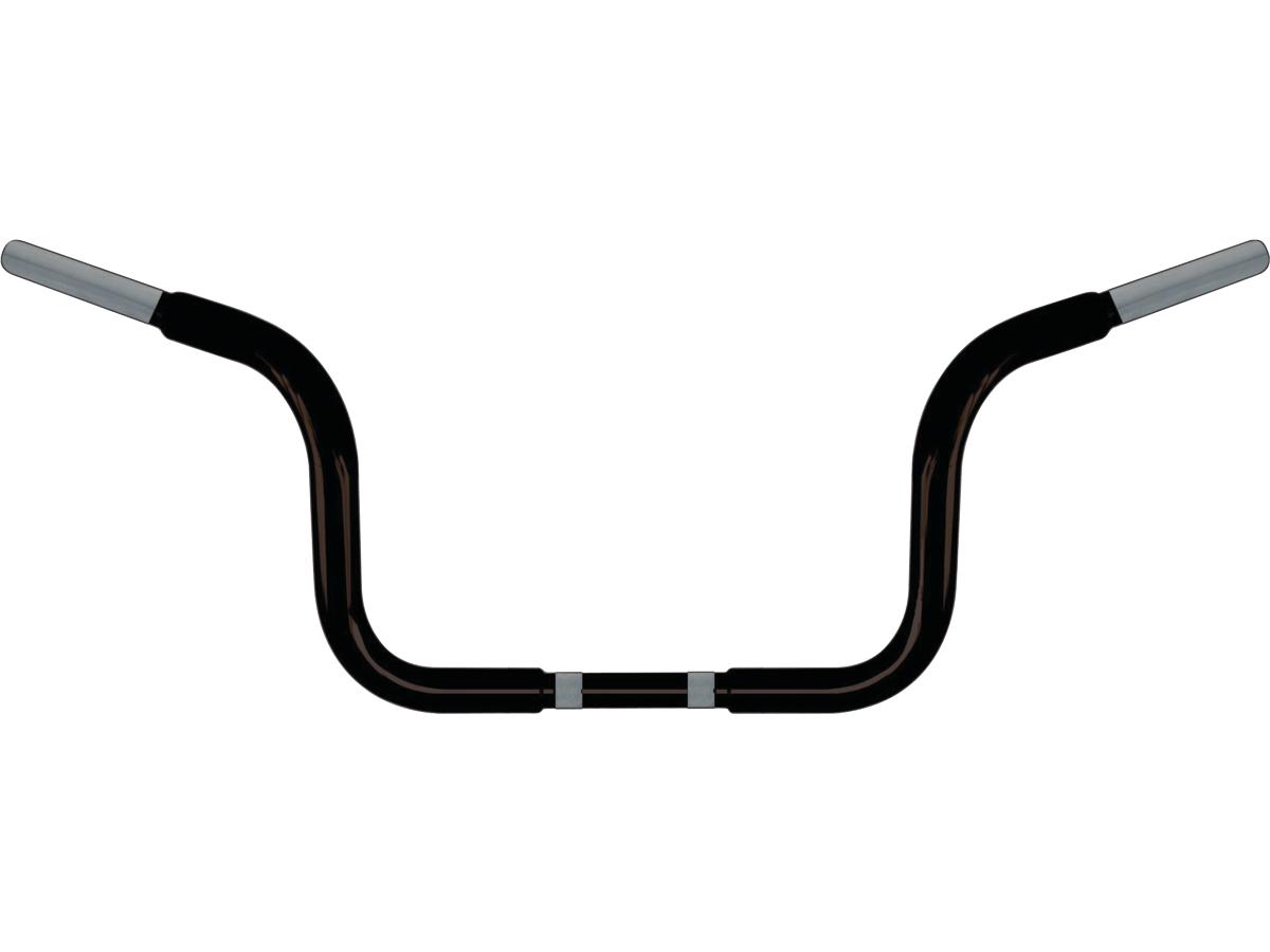 1 1/4" chubby bagger handlebar non-dimpled 3-hole black 1 1/4" throttle by wire throttle cables 1 Wild 1
