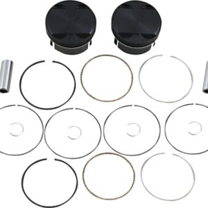 Black Edition Piston Kit for Milwaukee Eight Stroke 4.375" Bore 4