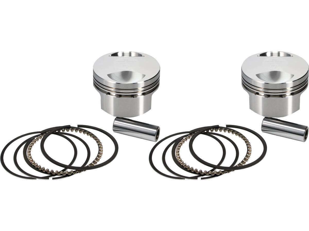Forged piston kit for buell engines stroke 3,813" bore 3,518" (89,3572 mm ), positive dome +7cc 10:1 +. 020 mm 1200 ccm (74 cui), 97-98 s1, 97-02 m2, 97-99 s3 1 Wiseco