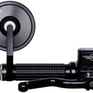 mo.view classic 130 Bar End Mirror 110 mm Stem Length Black Anodized