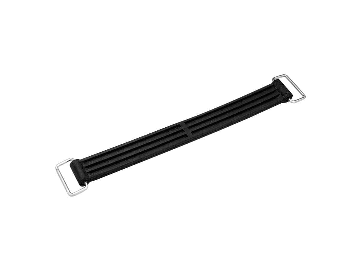 Rubber battery strap, 86-92 touring, 84-92 softail, 84-93 sportster, 80-84 fl shovel 1 Cce