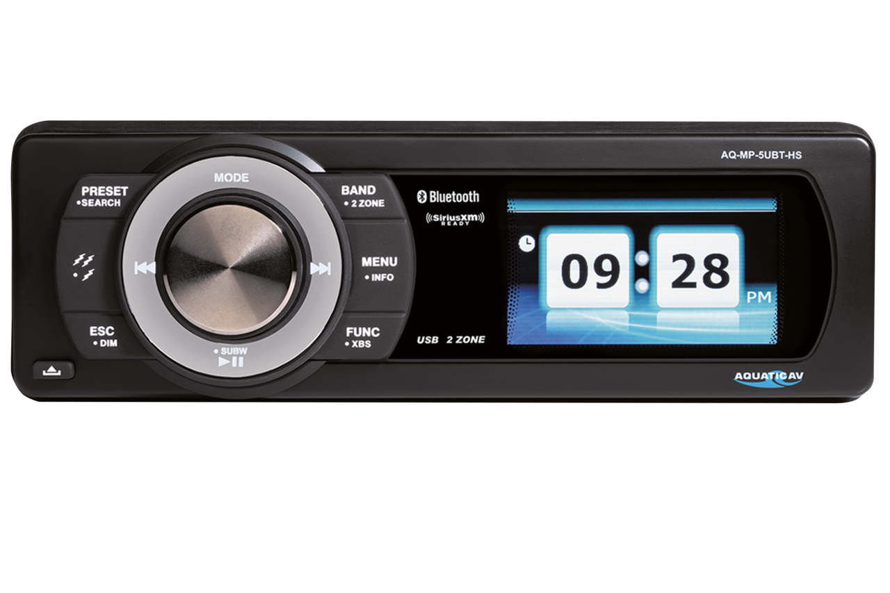 Aquatic factory replacement stereo for touring, aquatic bluetooth flh/t98-13 radio gen2 1 Aquatic av