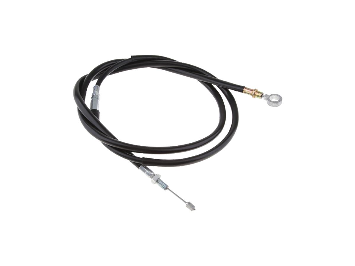 Classic black clutch cable +12" black vinyl 65,8", 86-20 sportster 1 Barnett