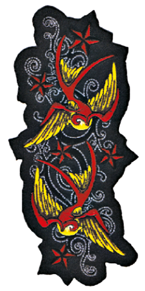 Lethal threat embroidered patches 1 Lethal threat decals