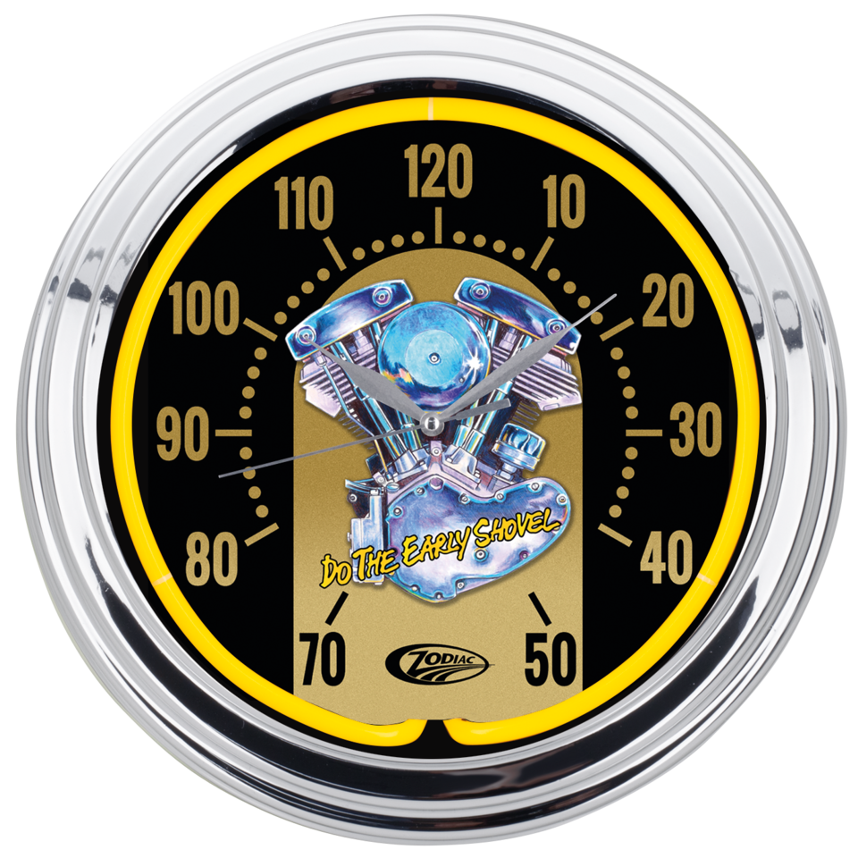 Zodiac neon wall clocks 1 Zodiac (genuine zodiac products)