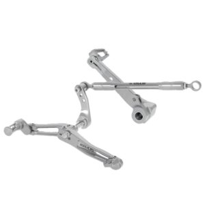 Apex ss3 bagger foot controls. Machined finish17-25 flt/touring