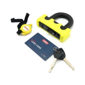 Granit power xs 67 padlock. Yellow. Blister pack