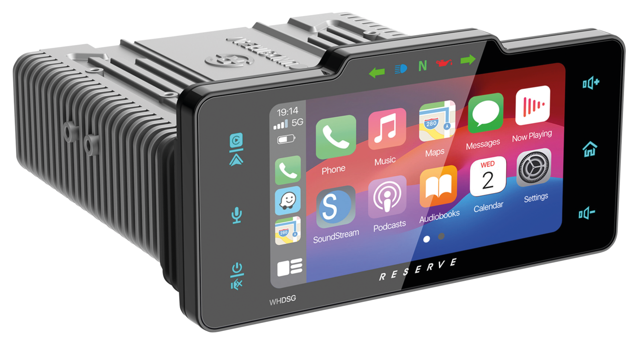 Soundstream gen2 radio with apple car play & android auto 1998-2013, 7" headunit carplay/android flh98-13 1 Soundstream