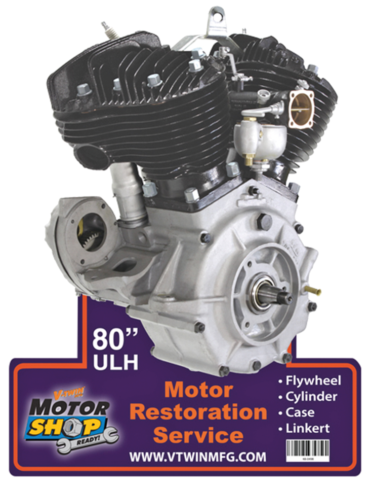 Engine plaques 1 V-twin
