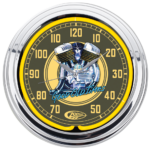 ZODIAC NEON WALL CLOCKS