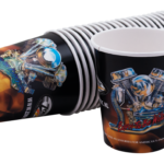 25Pck Zodiac coffee cups double wall,