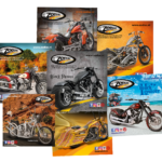 7Pck Zodiac bikes sticker assortment,