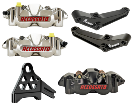 Radial CNC Calipers 108mm Nickel FR Kit