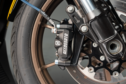 Radial Caliper 108mm Black Ano Left