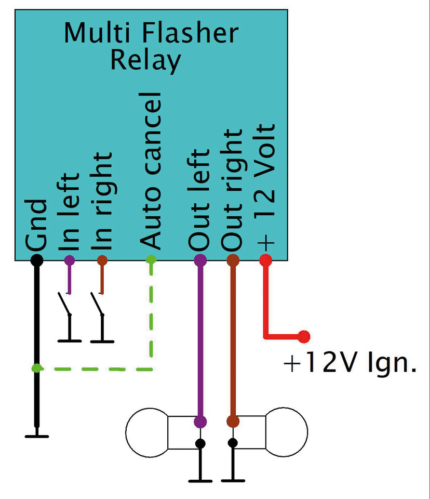 Multi Flasher Relay
