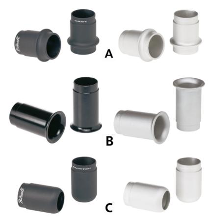 Biltwell Mohawk exhaust end cap Silver