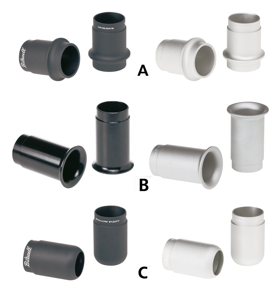 Biltwell Mohawk exhaust end cap Silver