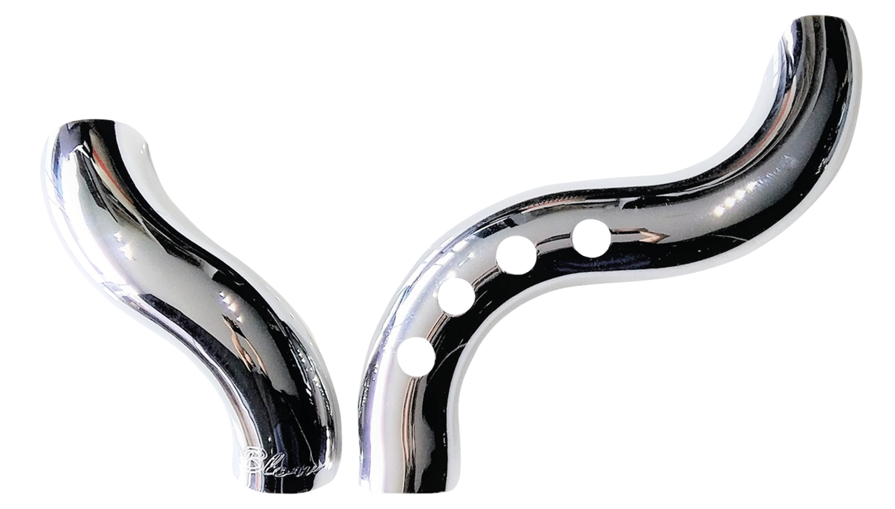 Blow heat shield kit showroom chrome