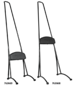 Burly Stupid Tall Sissy Bar Blk XL04-22