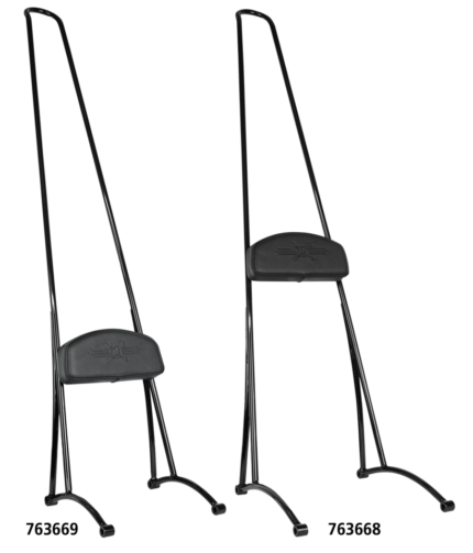 Burly Stupid Tall Sissy Bar Blk XL04-22