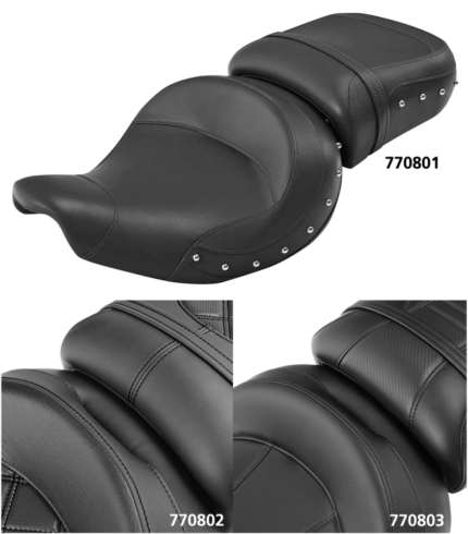 DR+PA Studded Seat Black Indian14-Up