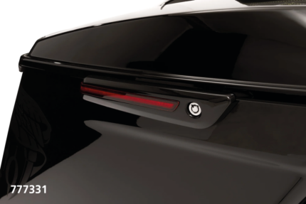 Blk hardbag latch cvrs red FLH/T14-Up