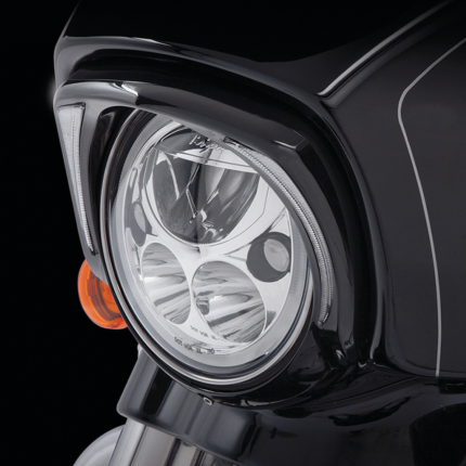 Headlight Bezel Black FLH*14-UP