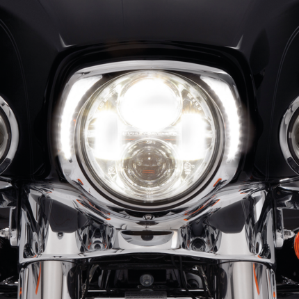 Headlight Bezel Chrome FLH*14-UP