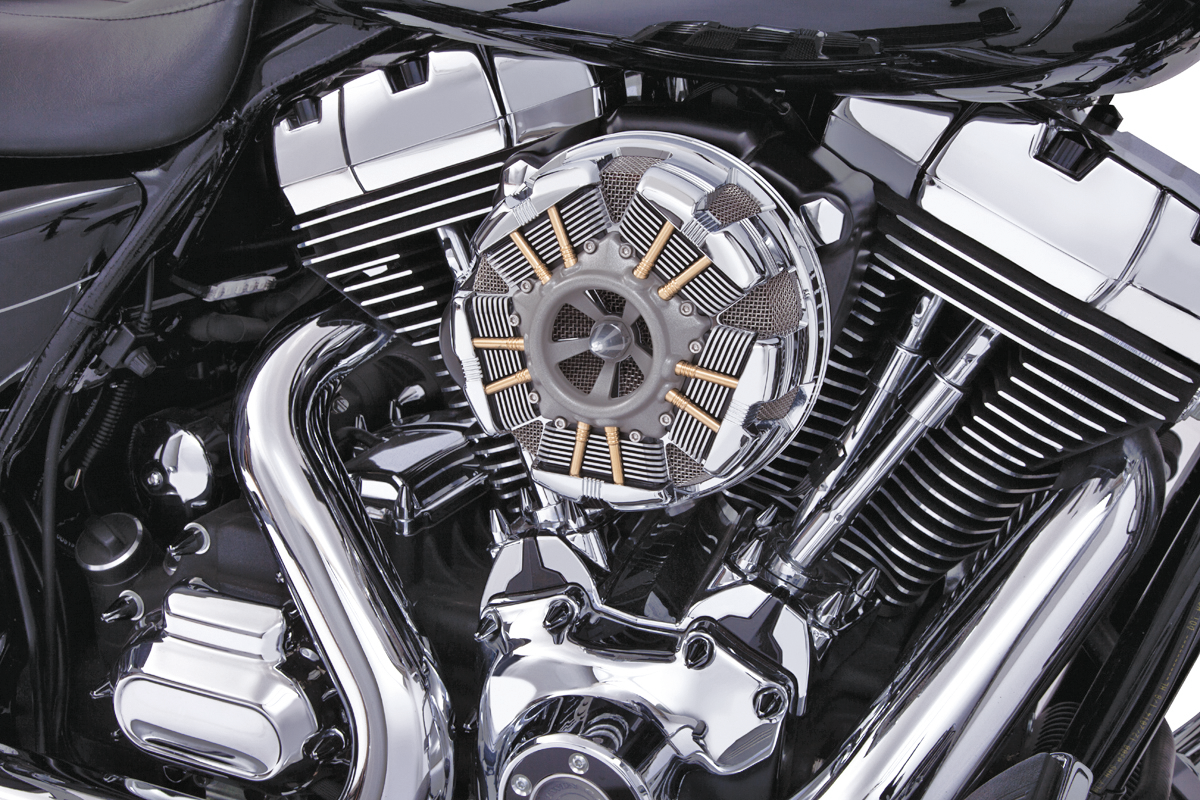 RADIAL AIR CLEANER CHROME FLH/T08-16