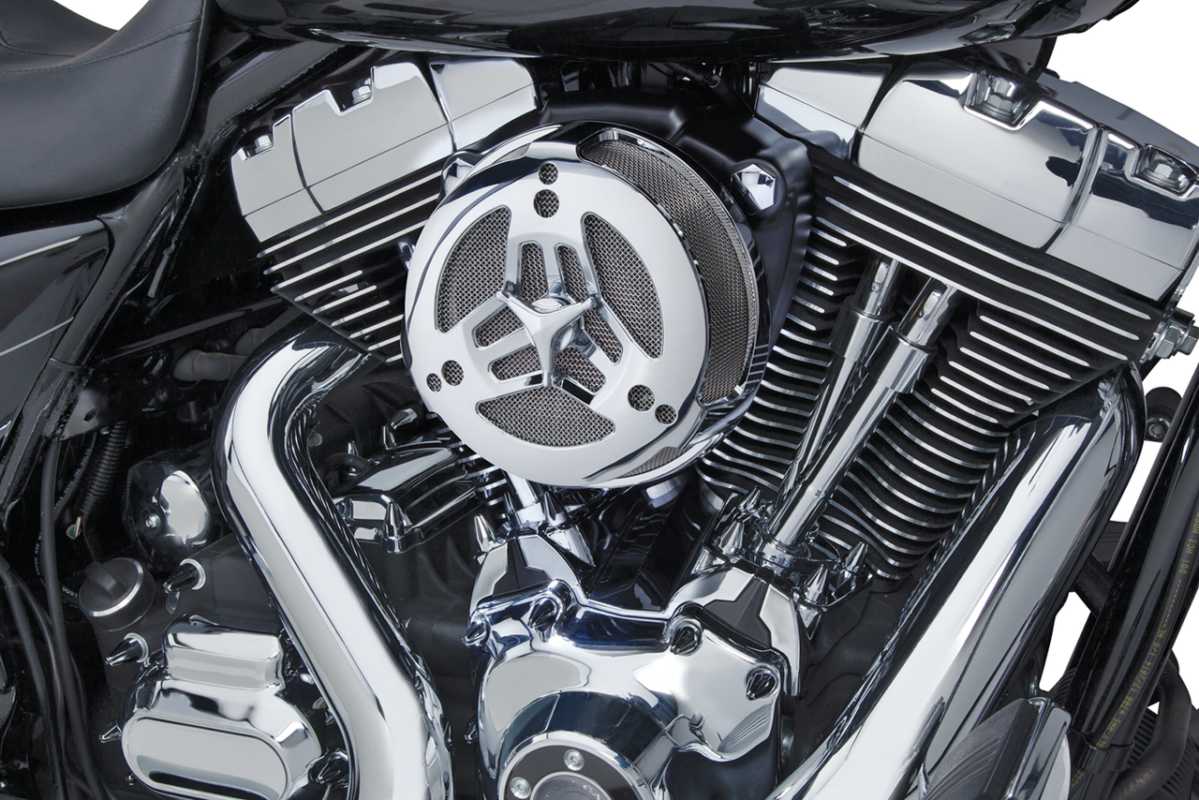 Tri-Bar Air Cleaner Chrome FLH/T08-16