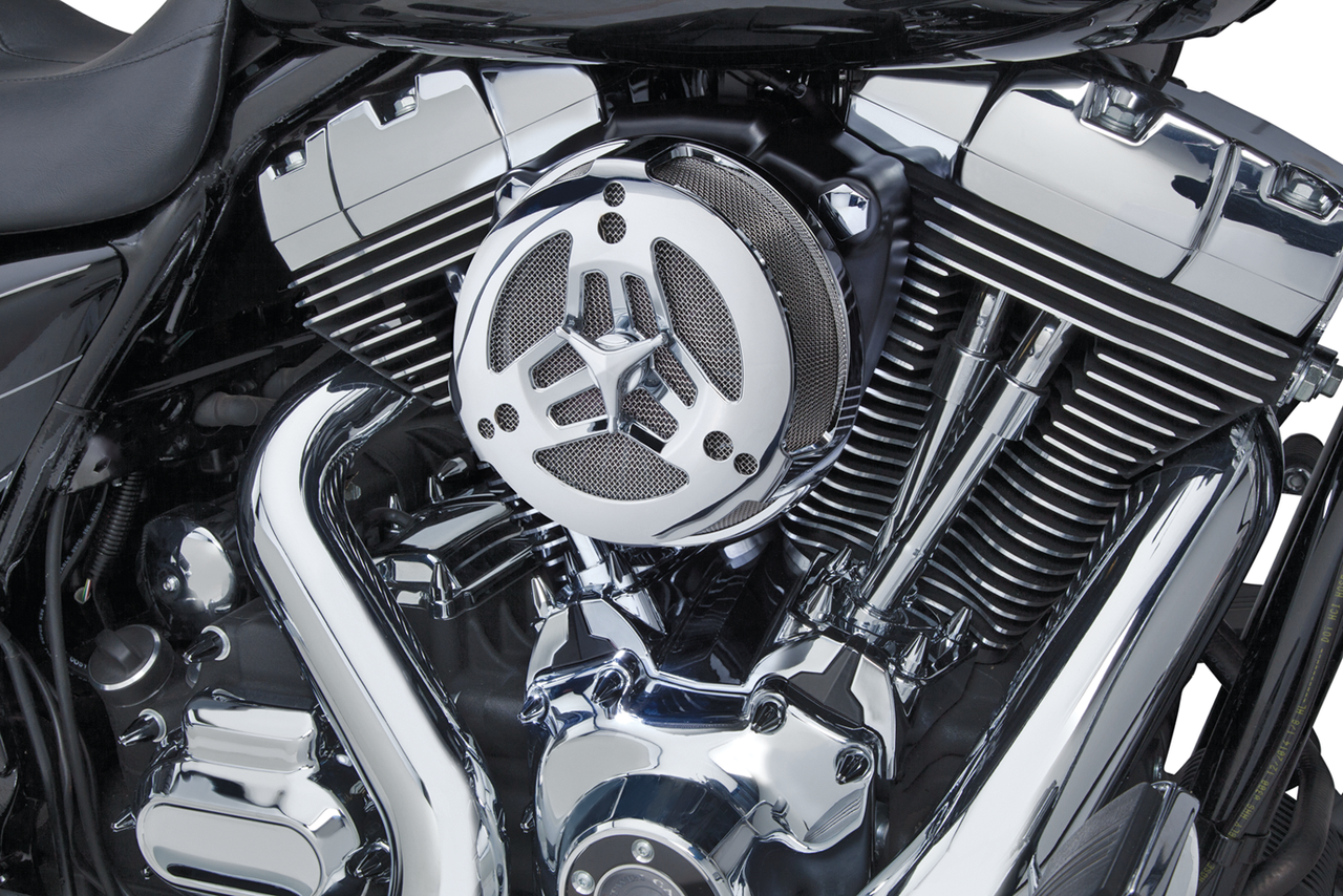 Tri-Bar Air Cleaner Chrome FLH/T08-16