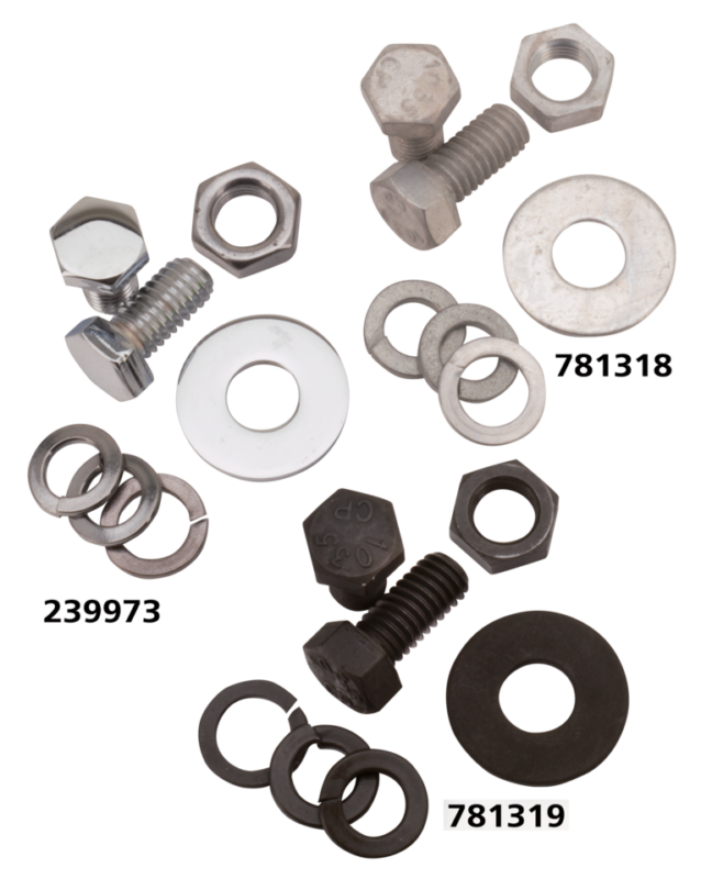 Colony rr br pedal mount kit BT36-71 chr