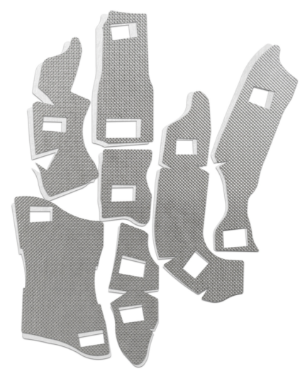 DEI heat shield liner kit FLH/T17-21 V&H