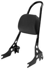 Det. 20" Sissybar + Pad Black XL04-22